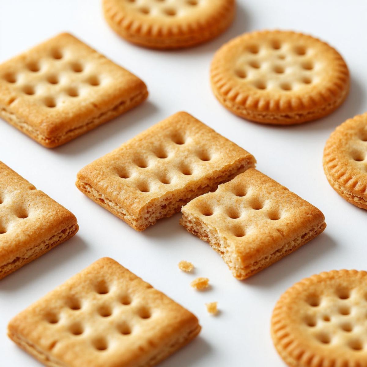 Ингредиент Крекер для рецепта Сметанный торт из крекера без выпечки: быстрый рецепт