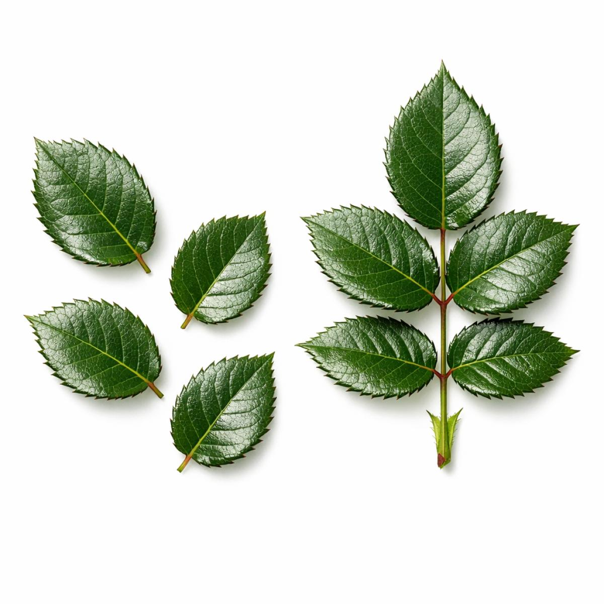 Ингредиент Листья розы для рецепта Торт Осенние листья - бисквит со сливочным кремом и шоколадным декором