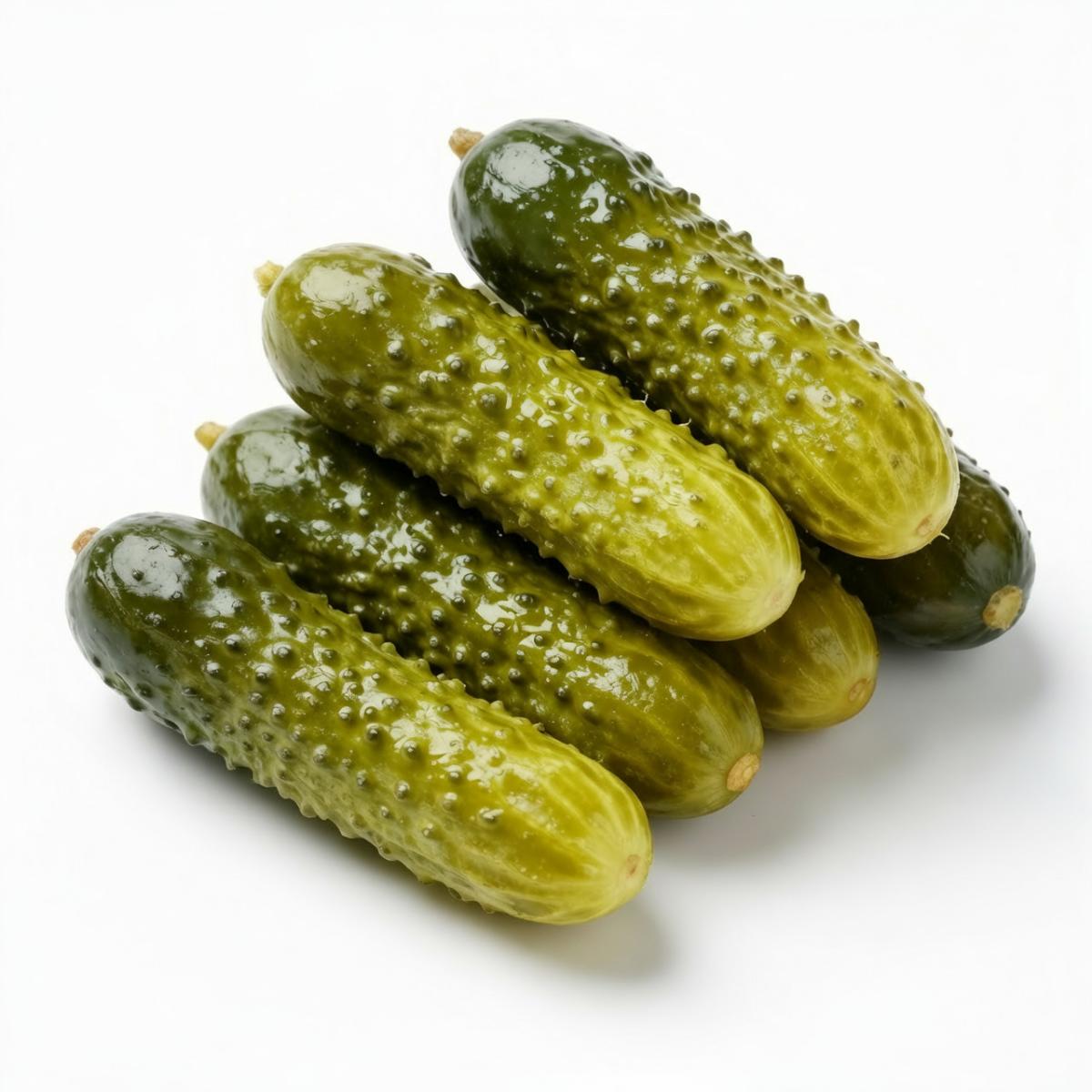 Ингредиент Огурцы маринованные для рецепта Салат Мужской каприз с тремя видами мяса - слоеный рецепт