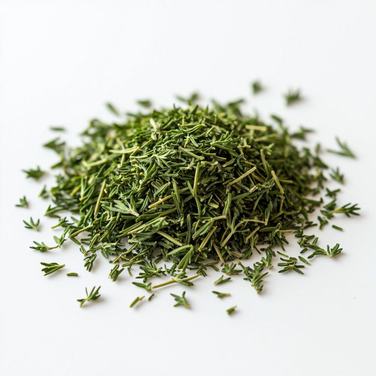 Ингредиент Сушеный укроп для рецепта Маффины с ветчиной и сыром - простой рецепт сытной несладкой выпечки с пряными травами на завтрак или к супу