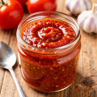 Аджика на зиму из яблок и овощей - острая приправа - пошаговый рецепт
