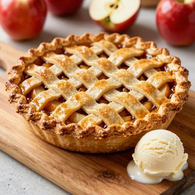 Американский яблочный пай: классический рецепт с сочной начинкой