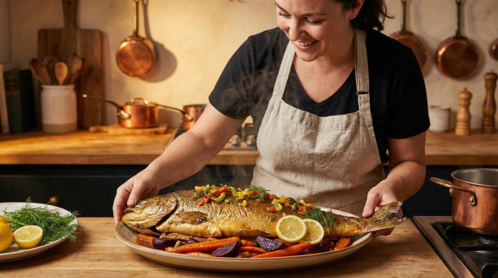 Аппетитная закуска Золотая рыбка