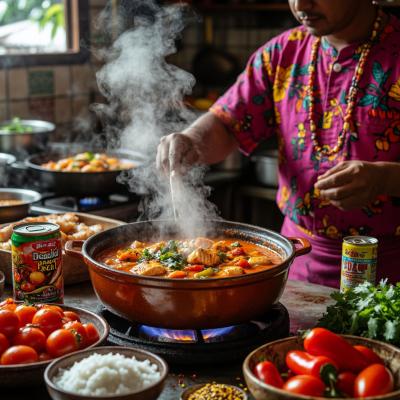 Аутентичный бразильский рецепт: суп Мокека с рыбой и кокосовым молоком