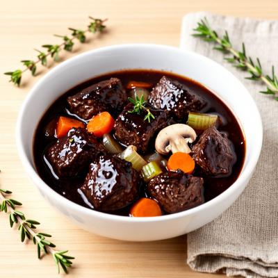 Бургиньон - говядина в вине - пошаговый рецепт с фото