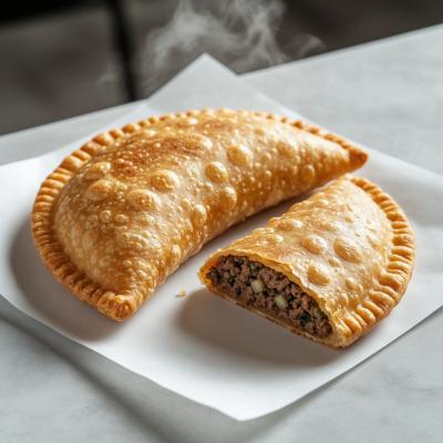 Чебуреки с бараниной - рецепт хрустящего заварного теста и сочной начинки