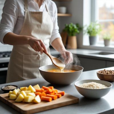 Диетический суп с гречневой крупой: рецепт на курином бульоне