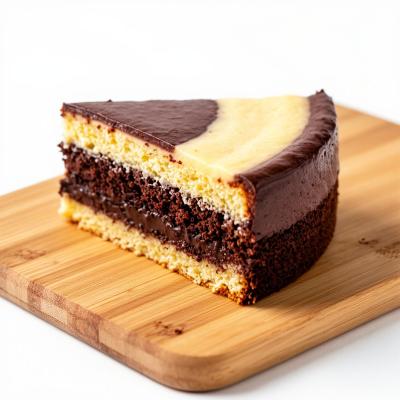 Двухцветный кекс с орехами на сгущенном молоке - пошаговый рецепт