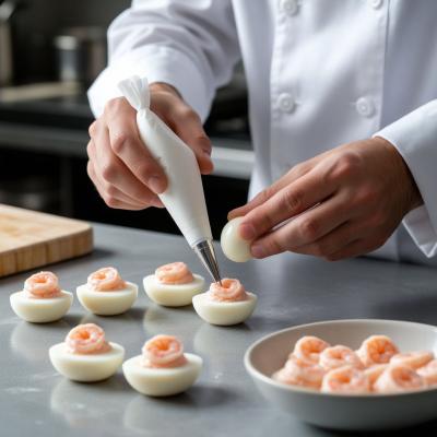 Фаршированные яйца с креветками: пошаговый рецепт изысканной закуски