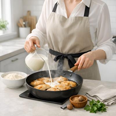 Фрикасе из курицы: рецепт в сливочном соусе