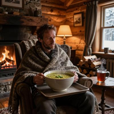 Голландский гороховый суп Erwtensoep: классический рецепт с копченой колбасой