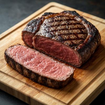 Говяжий стейк в духовке в фольге - сочный рецепт с маринованием в перце и соли