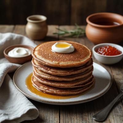 Гречневые блины - старинный рецепт с шоколадным вкусом