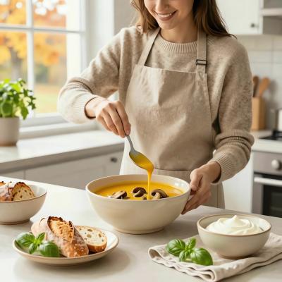 Грибной суп с тыквой: осенний рецепт