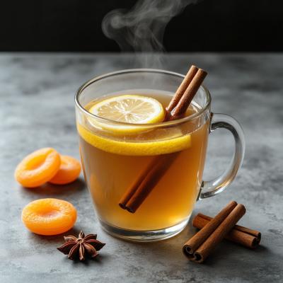 Имбирный напиток с курагой и медом - рецепт в термосе для иммунитета