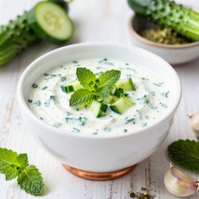 Йогуртовый соус Райта - индийская свежесть