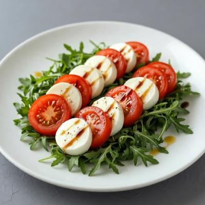 Капрезе с рукколой: пошаговый рецепт с фото - итальянский салат