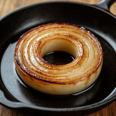 Карамелизированный лук - идеальная сладкая закуска Простой рецепт с бальзамическим уксусом без горечи