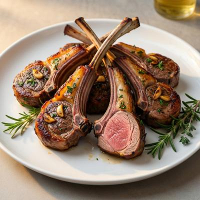 Каре ягненка в духовке - сочный рецепт с горчицей, чесноком и травами. Как приготовить праздничное блюдо