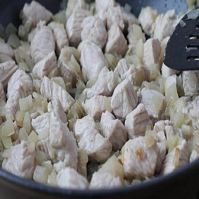 Картофельная бабка с индейкой