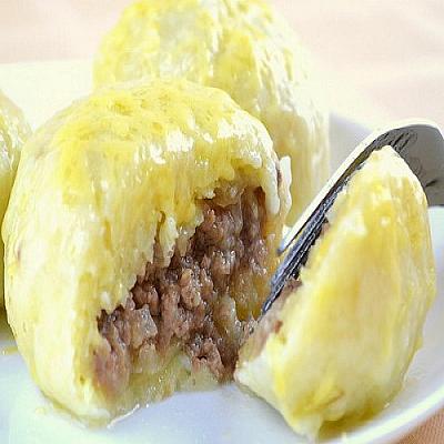 Картофельные зразы с мясом
