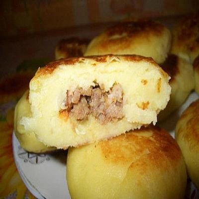 Картофельные зразы с мясом