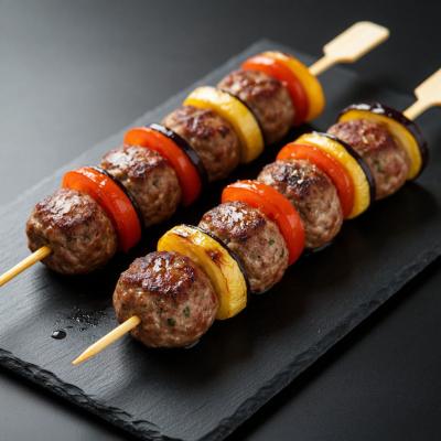 Кебаб на шпажках: рецепт изысканной горячей закуски с мясом и баклажанами