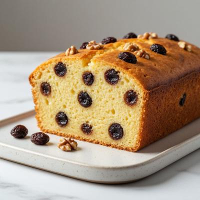 Кекс с сухофруктами и орехами на кукурузной муке - пышный солнечный рецепт в духовке