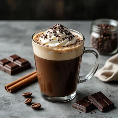 Кофейный напиток Голливуд - рецепт с какао и молоком