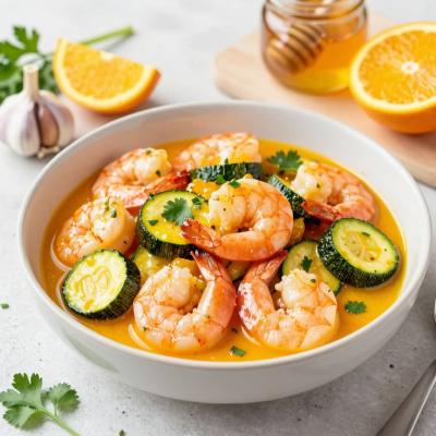 Креветки в апельсиновом соусе - оригинальный рецепт