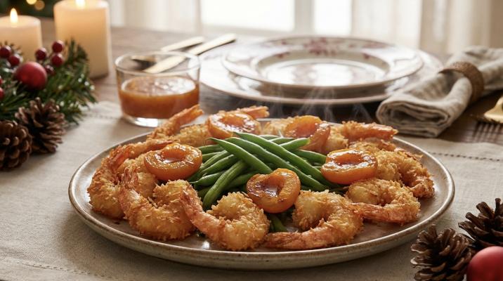 Креветки в кляре