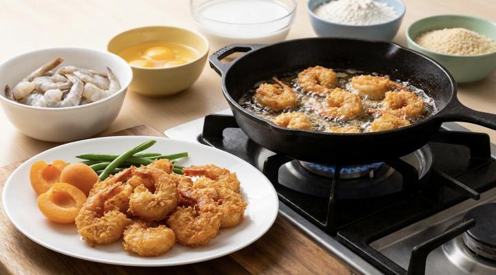 Креветки в кляре