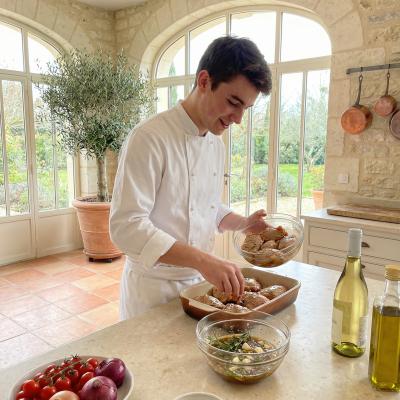 Курица в винном маринаде - пошаговый рецепт с фото