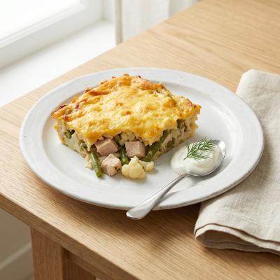 Куриная запеканка с овощами: рецепт