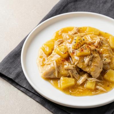 Куриное филе под ананасовым соусом - пошаговый рецепт с фото