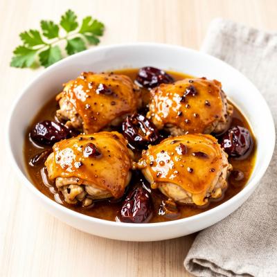 Куриные бедрышки с финиками - пошаговый рецепт с фото