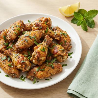 Куриные крылышки в мятном маринаде - пошаговый рецепт с фото