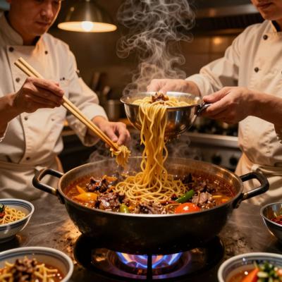 Лагман: классический рецепт узбекского блюда с бараниной и лапшой