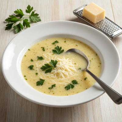 Легкий итальянский суп Страчателла: простой рецепт с яйцом и пармезаном