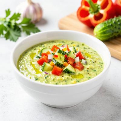 Легкий овощной соус - рецепт свежей заправки