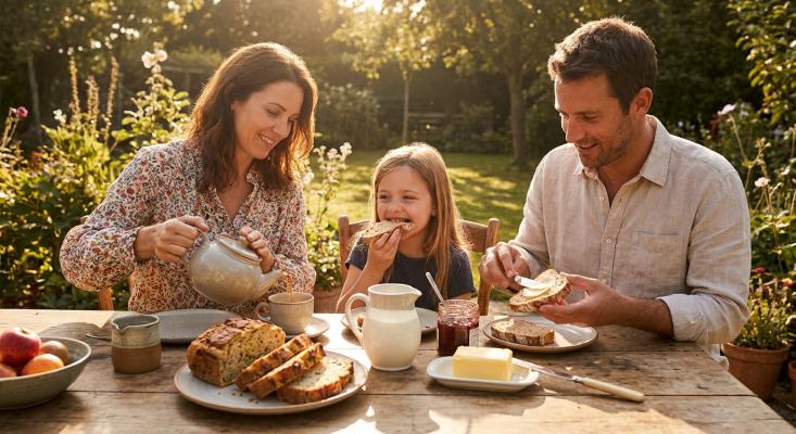 Летний закусочный кекс с зеленью и сыром: пошаговый рецепт