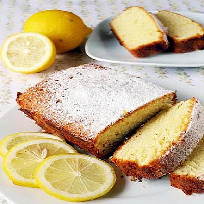 Лимонный кекс
