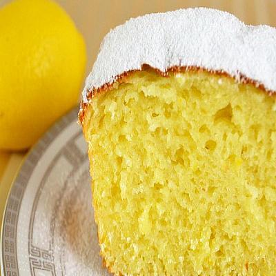 Лимонный кекс