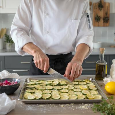 Рецепт Закуски из цукини с сыром Фета — лёгкая, полезная и низкокалорийная закуска