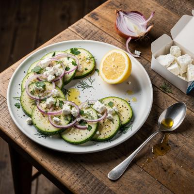 Рецепт Закуски из цукини с сыром Фета — лёгкая, полезная и низкокалорийная закуска