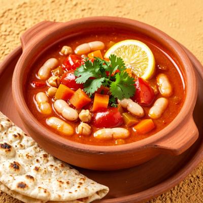 Мавританский Суп с Фасолью: Сытный Постный Рецепт с Овощами и Растительным Белком
