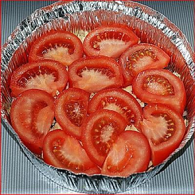Мясная запеканка с перцем и помидорами