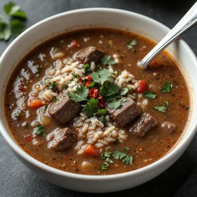 Настоящий суп Харчо по-грузински в мультиварке - рецепт с говядиной, ткемали и грецкими орехами