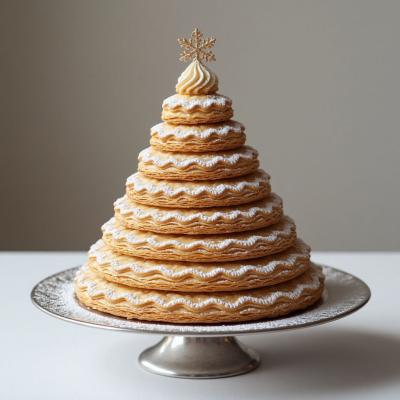 Норвежский торт-пирамида Kransekake: рецепт