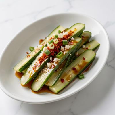 Огурцы по-корейски - простой рецепт острой закуски с чесноком, кунжутом и соевым соусом за 1 час
